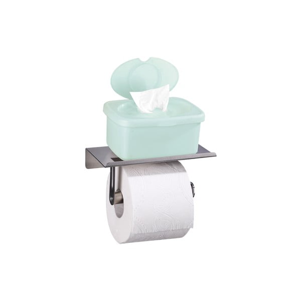 Suport pentru hârtie igienică autoadeziv din oțel inoxidabil - Maximex-image-2