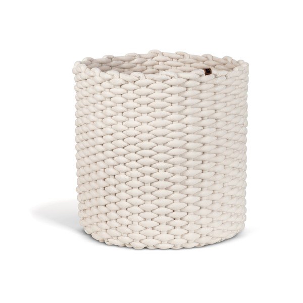 Coș de depozitare din material textil ø 40x40 cm Peach Skin Round XL – Bigso