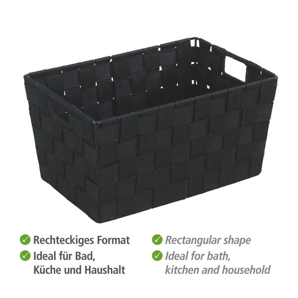 Coș Wenko Adria, 20 x 30 cm, negru-image-2