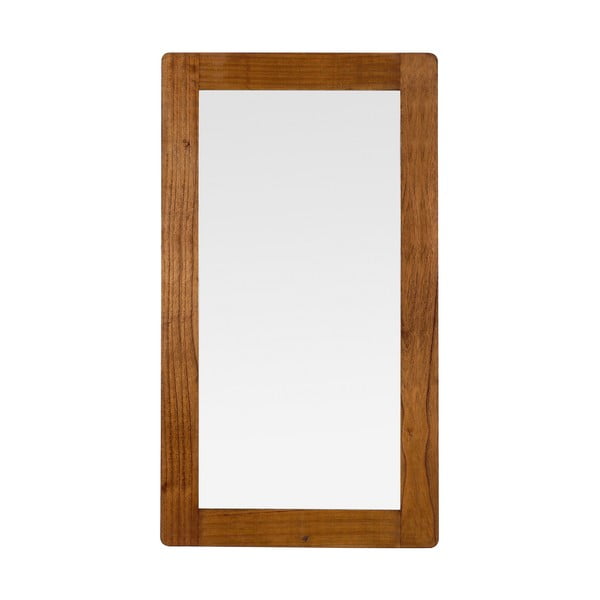 Oglindă de perete cu ramă din lemn mindi Moycor Flash, 80 x 150 cm
