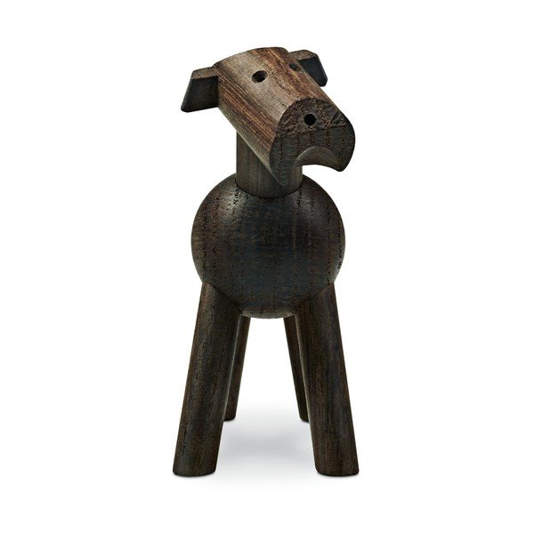 Statuetă din lemn masiv de stejar Kay Bojesen Denmark Tim Smoked-image-2