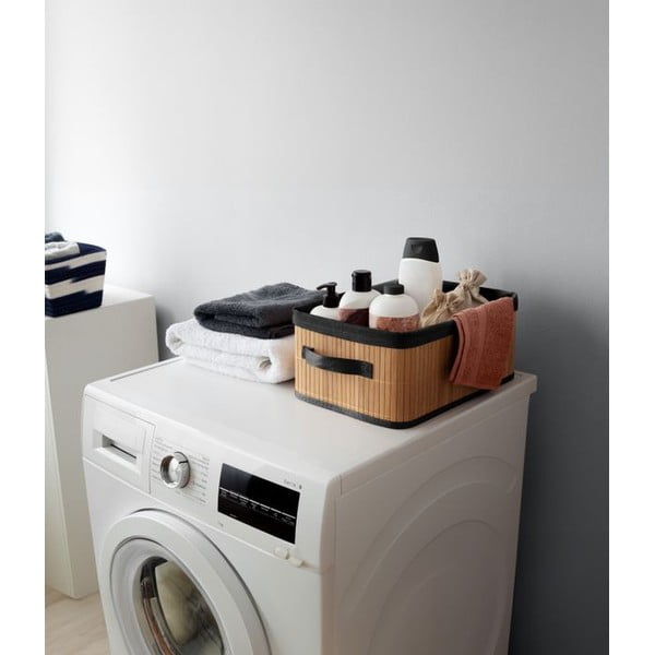 Coș de depozitare din bambus 35x25x15 cm Bamboo – Compactor-image-1