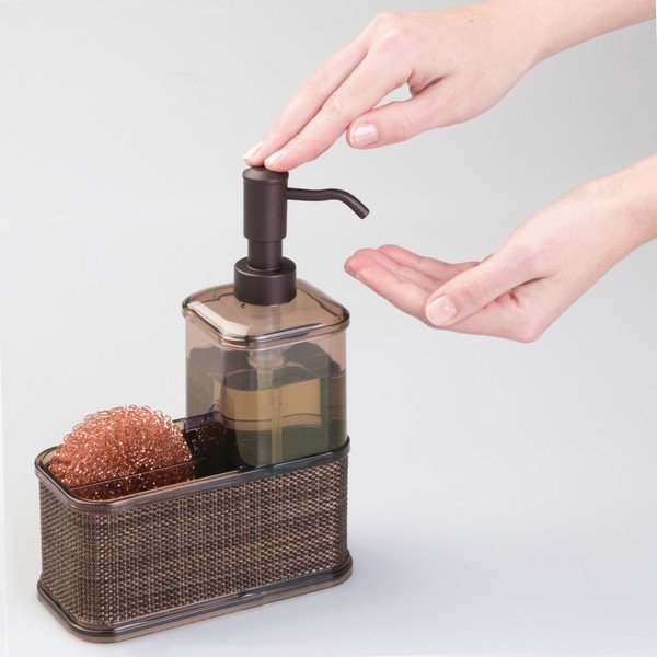 Dozator săpun iDesign Twillo, 532 ml, bronz-image-4