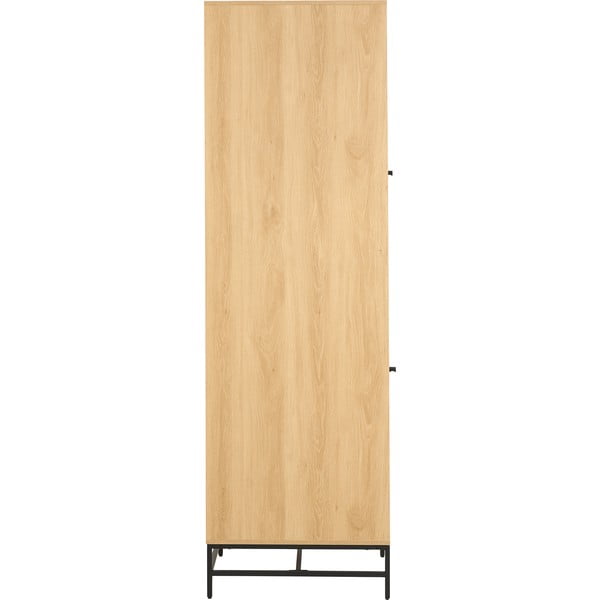 Șifonier în culoare naturală cu aspect de lemn de stejar 51x200x60 cm Albany  – Actona-image-3