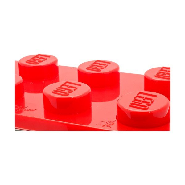 Ceas deșteptător LEGO® Brick, roșu-image-1