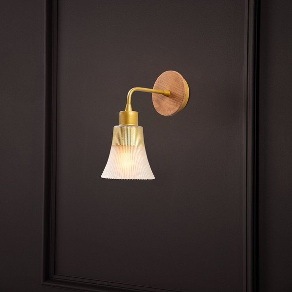 Aplică de perete aurie Foca – Opviq lights-image-2