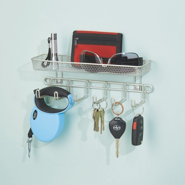 Organizator de perete InterDesign Classico Entryway, lungime 28 cm -image-2