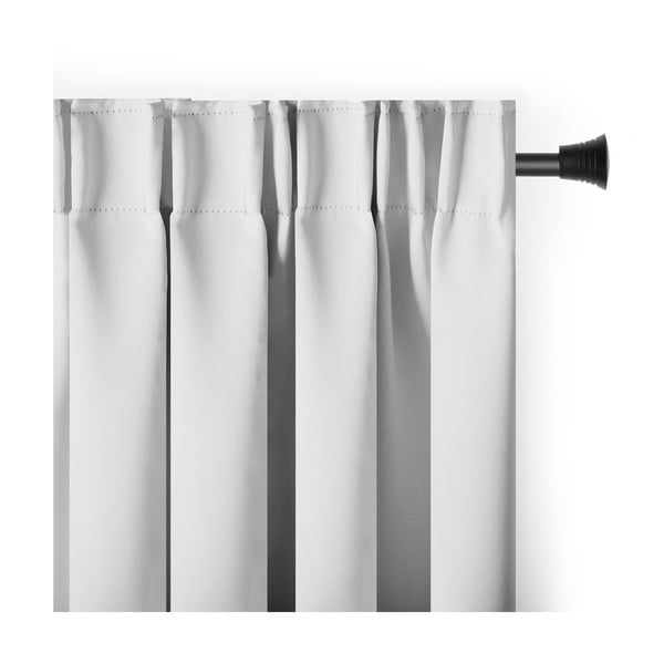 Draperie albă dimout (semi-opacă) 140x270 cm Kierra – Restilo