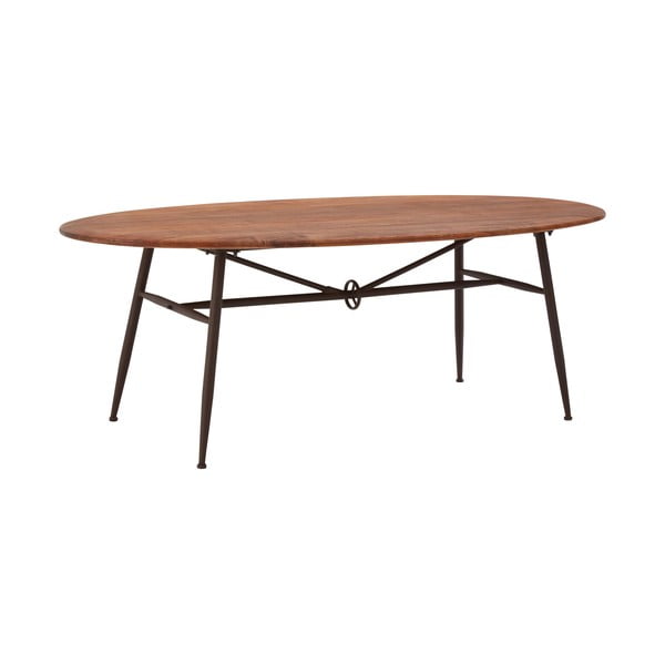 Masă de dining din lemn   de nuc 104x219 cm New Foundry – Premier Housewares