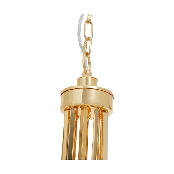 Lustră aurie din metal Glamour – Premier Housewares-image-4