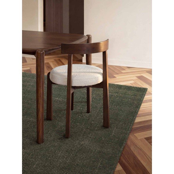 Covor verde închis țesut manual din lână 120x170 cm Greenwich – Ted Baker-image-1