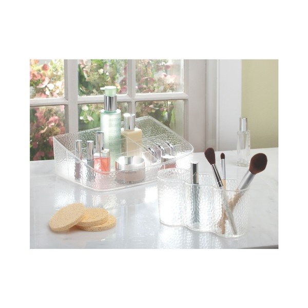 Organizator transparent cu 3 secțiuni iDesign Trio Cup-image-4