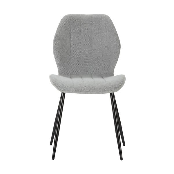 Scaune de dining gri-deschis 4 buc. Milu – Marckeric-image-2