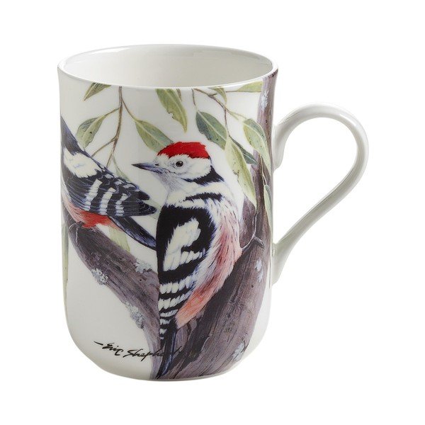 Cană din porțelan 330 ml Woodpeckers – Maxwell & Williams