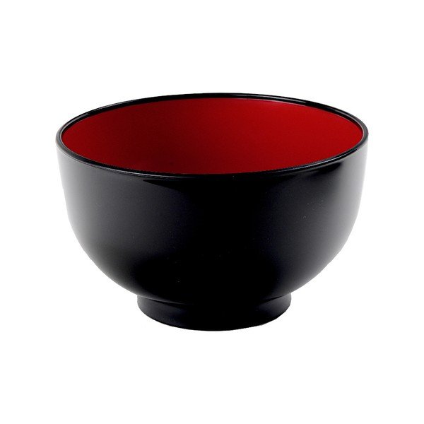 Bol mic Tokyo Design Studio Mia, ⌀ 13,3 cm, negru
