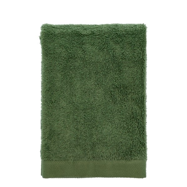 Prosop verde din bumbac organic 50x100 cm Comfort Organic – Södahl