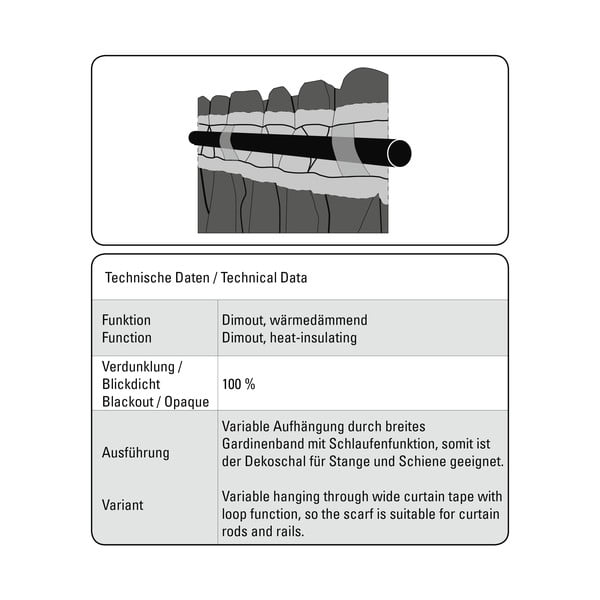 Draperie 245x140 cm Dimout - Gardinia-image-4