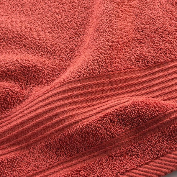 Prosop cărămiziu din bumbac din frotir 50x90 cm Tendresse – douceur d'intérieur-image-2