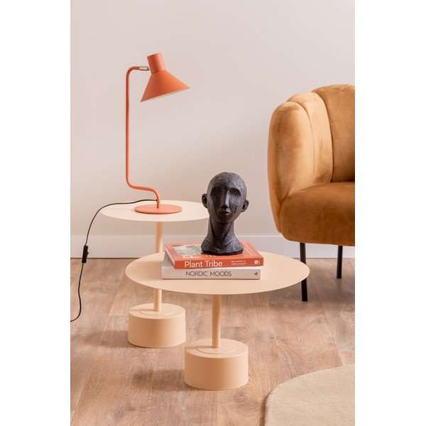 Măsuță auxiliară rotundă din metal ø 40 cm Nowa – Leitmotiv-image-1