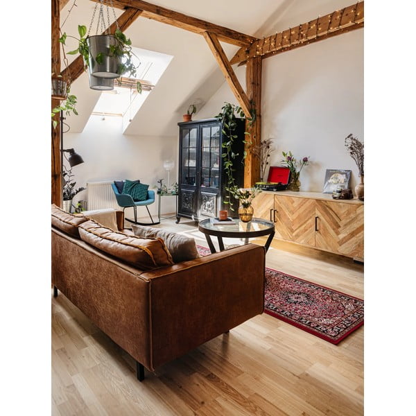 Traversă Nouristan Skazar Isfahan, 80 x 250 cm, roșu-image-1