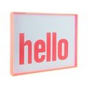 Tablou 41x31 cm Hello  – PT LIVING
