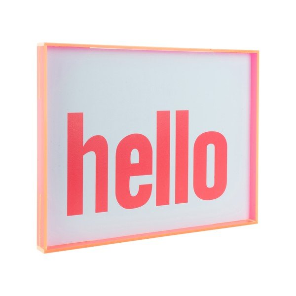 Tablou 41x31 cm Hello  – PT LIVING