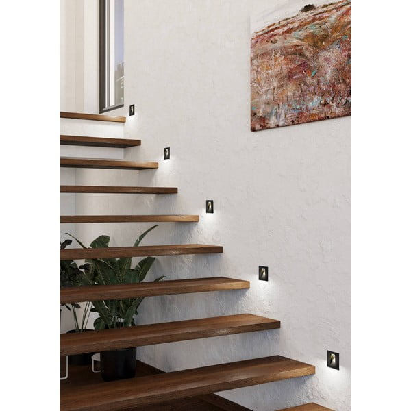 Aplică de perete neagră LED MECINOS – EGLO-image-1