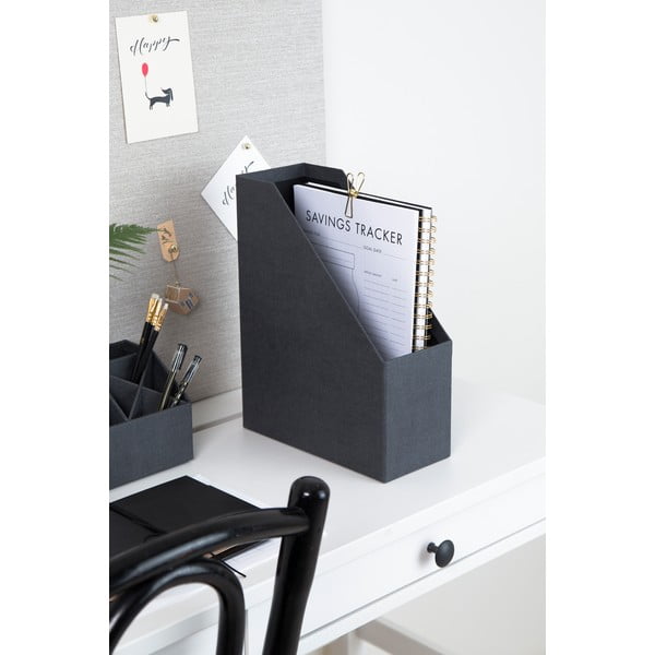 Organizator pentru documente din carton Estelle Canvas Paper Laminate – Bigso-image-1
