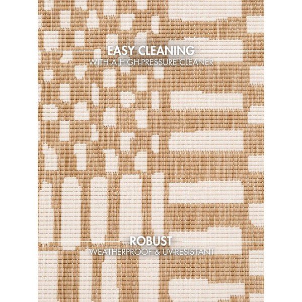 Covor pentru exterior și interior crem/în culoare naturală 160x230 cm Haringey Barkham – Ted Baker-image-3