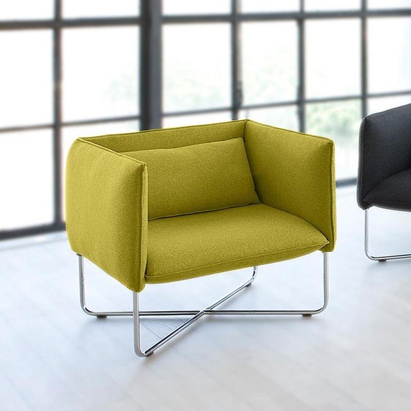 Fotoliu Softline Groove, galben-image-4