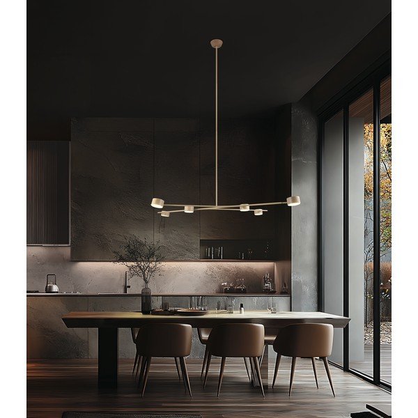 Lustră bej din metal Coda – Trio Select-image-1