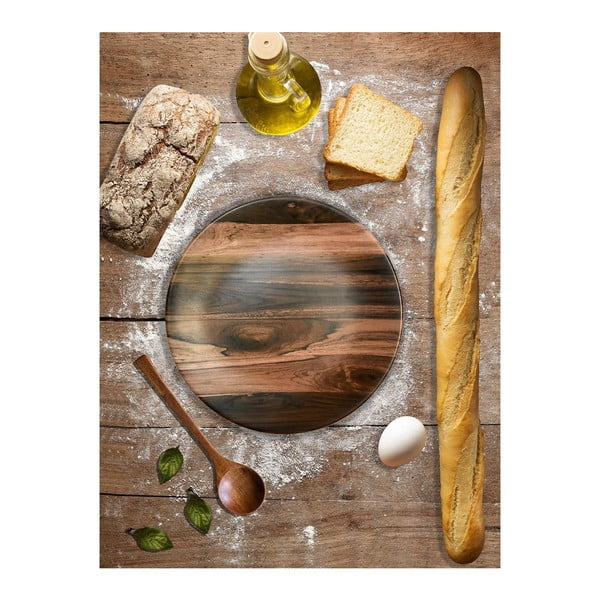 Farfurie din ceramică Wood, ⌀ 25 cm-image-1