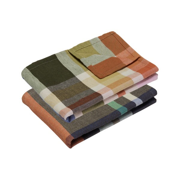 Prosoape de vase 2 buc. din bumbac 50x70 cm Playful – Hübsch