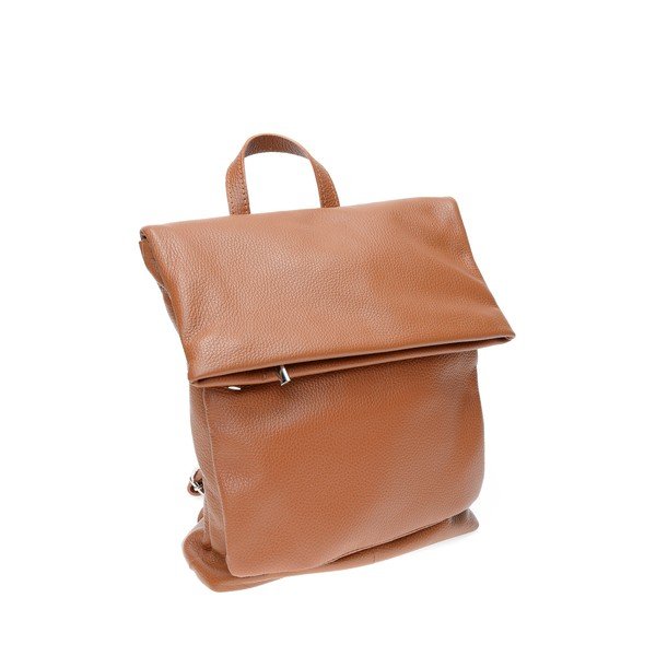 Rucsac din piele Isabella Rhea, maro-image-1