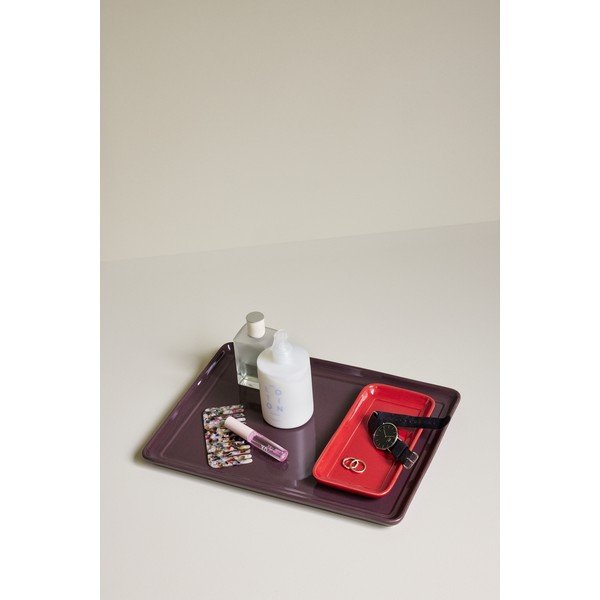 Tăvi decorative 2 buc. din ceramică 35x26 cm Amare – Hübsch-image-1