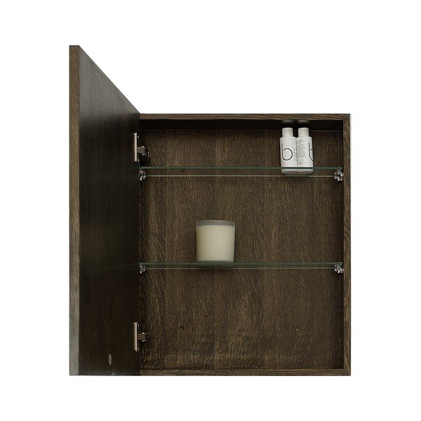 Dulap de perete cu oglindă Wireworks Mezza Dark Wireworks, 45 x 55 cm-image-3