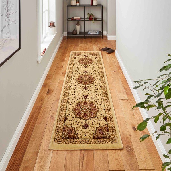 Covor tip traversă roșu/bej 67x240 cm Heritage – Think Rugs-image-1