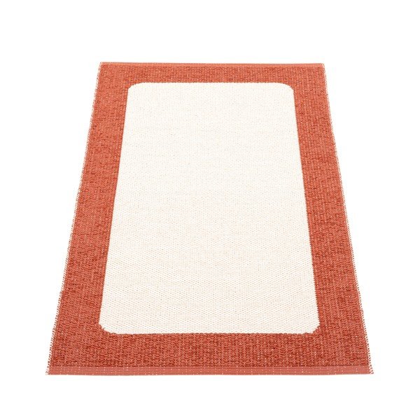 Covor pentru exterior și interior cărămiziu/crem 70x120 cm Ilda Brick – Pappelina