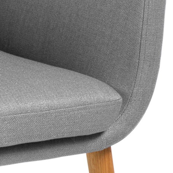 Fotoliu Actona Nora, gri deschis-image-1