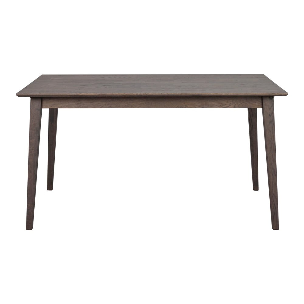 Masă de dining extensibilă din lemn masiv de stejar 140x90 cm Filippa - Rowico