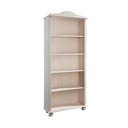 Bibliotecă albă din lemn de pin 70x181 cm Ella – Støraa