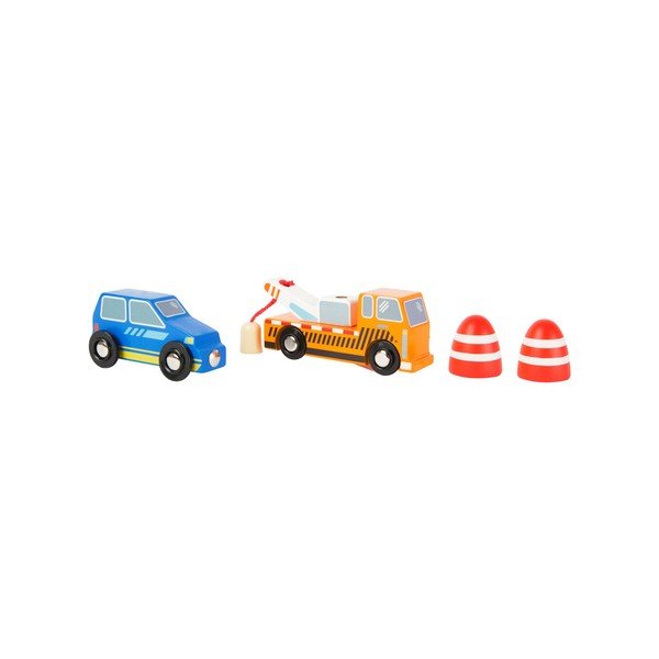 Set mașinuțe și semne de circulație pentru copii Legler Tow-image-2