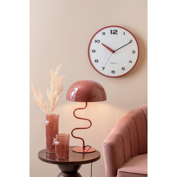 Vază roz din sticlă (înălțime 27 cm) Bird On Branch – PT LIVING-image-1