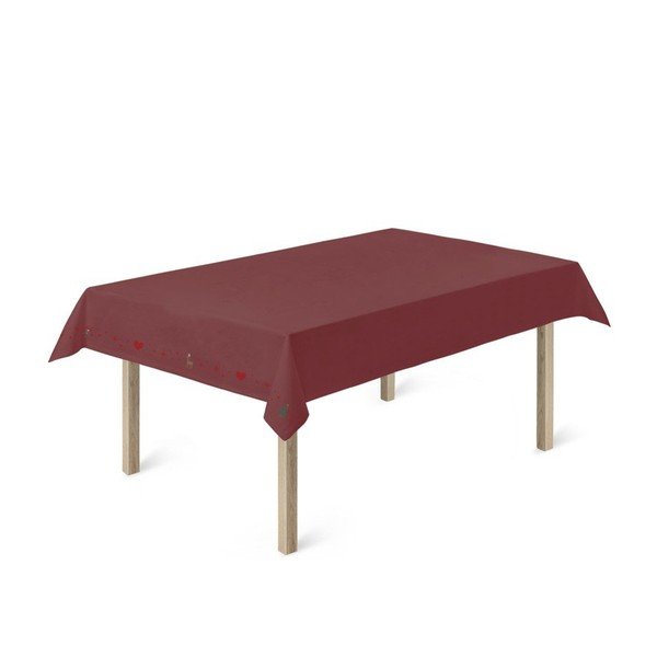 Față de masă din amestec de bumbac 150x270 cm  cu model de Crăciun Christmas Fable – JUNA