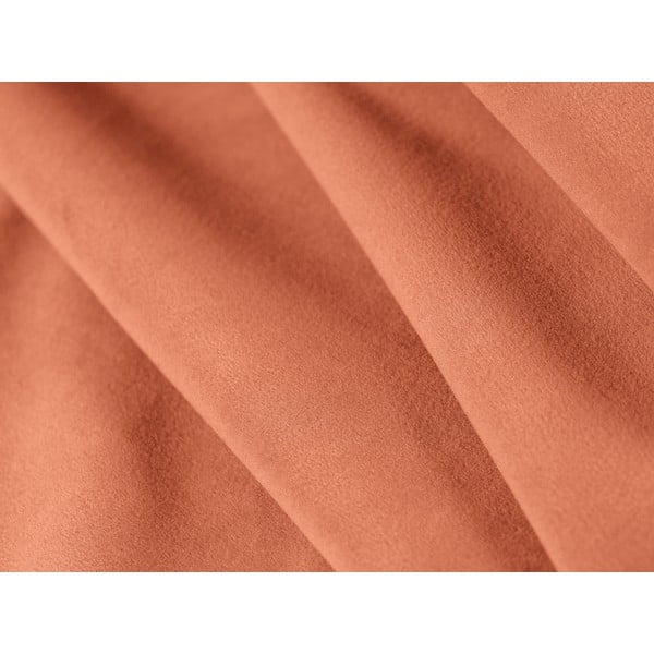 Colțar roz cu tapițerie din catifea Paolo – Milo Casa-image-4