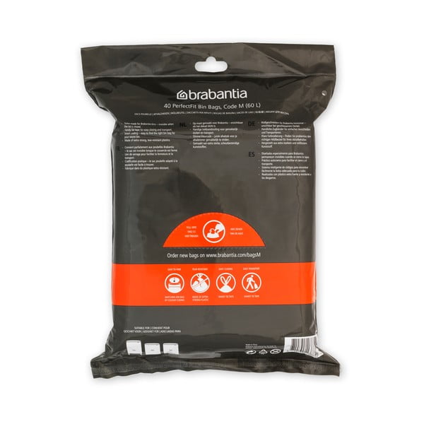 Saci de gunoi 40 buc. 60 l PerfectFit M – Brabantia-image-4