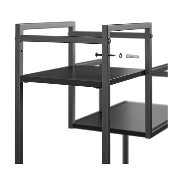 Suport negru pentru ghivece de flori Novogratz Weston-image-4