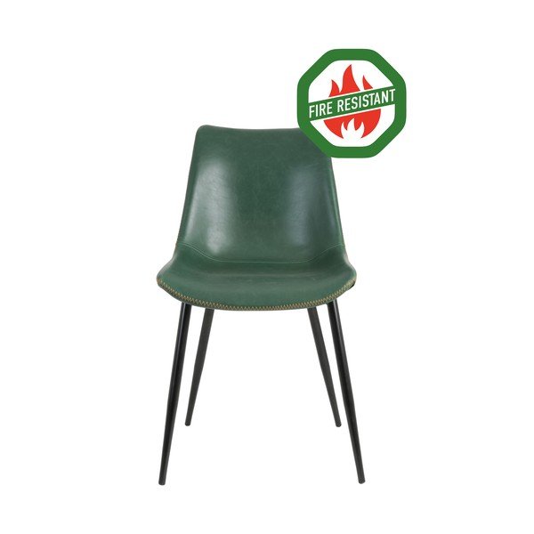 Scaun de dining verde Kovac – Light & Living-image-3