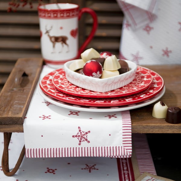 Farfurie Clayre & Eef Christmas Time, 21 cm-image-1