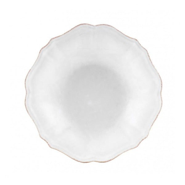 Farfurie supă din ceramică Casafina Impressions, ⌀ 24 cm, alb
